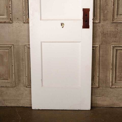 #52893 24x78 Salvaged Antique 2 Panel Interior Door image 3