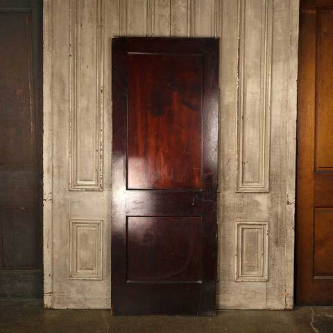 #52894 30x78 Salvaged Antique 2 Panel Interior Door image 5