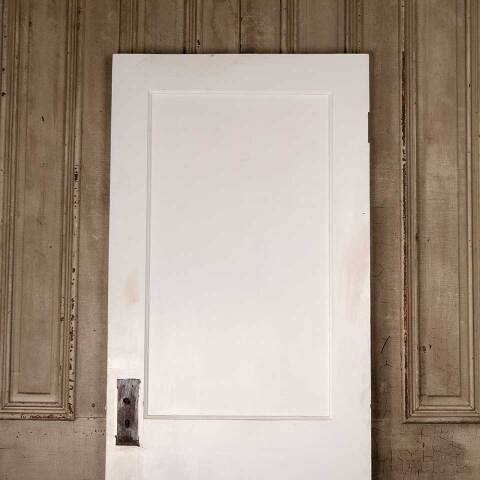 #52895 30x78 Salvaged Antique 2 Panel Interior Door image 6