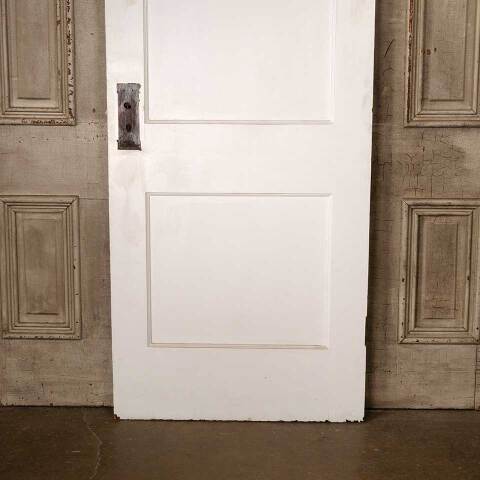 #52895 30x78 Salvaged Antique 2 Panel Interior Door image 7