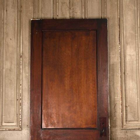 #52895 30x78 Salvaged Antique 2 Panel Interior Door image 2