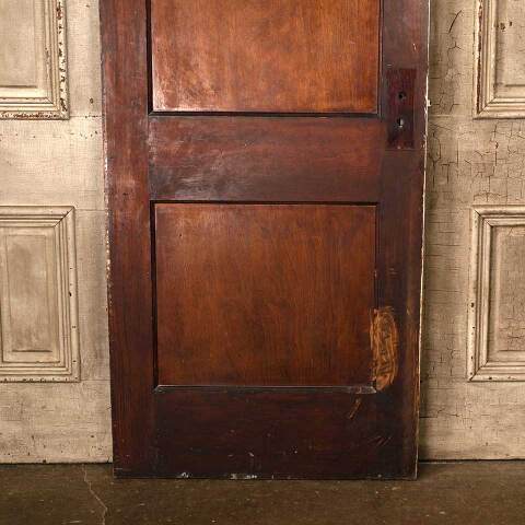 #52895 30x78 Salvaged Antique 2 Panel Interior Door image 3