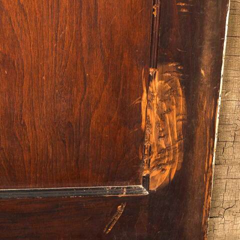 #52895 30x78 Salvaged Antique 2 Panel Interior Door image 4