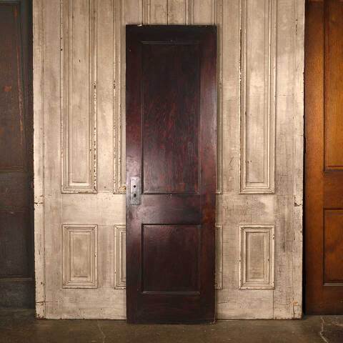 #52898 24x79 Salvaged Antique 2 Panel Interior Door image 4