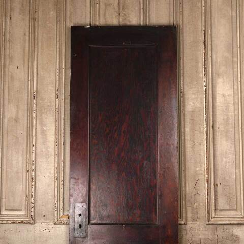 #52898 24x79 Salvaged Antique 2 Panel Interior Door image 5