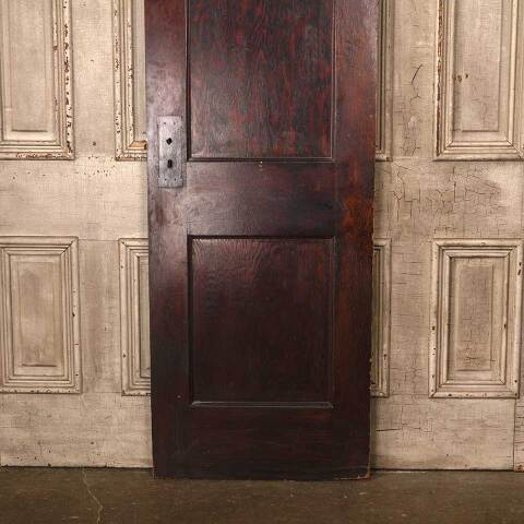 #52898 24x79 Salvaged Antique 2 Panel Interior Door image 6