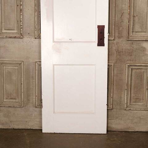 #52900 24x77 Salvaged Antique 2 Panel Interior Door image 3