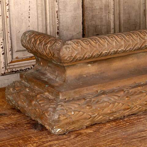 #52952 Antique Brass Architectural Hood Ornament image 4