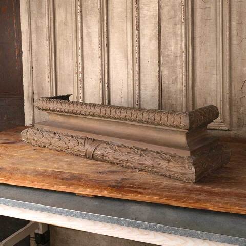 #52952 Antique Brass Architectural Hood Ornament image 6