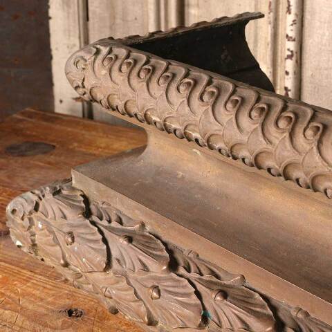 #52952 Antique Brass Architectural Hood Ornament image 8