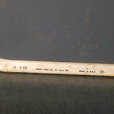 #52955 Vintage 7up Metal Menu Chalkboard Sign image 7