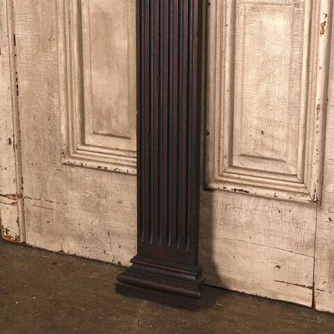 #52969 Antique Fluted Wood Column Pilaster Trim image 4