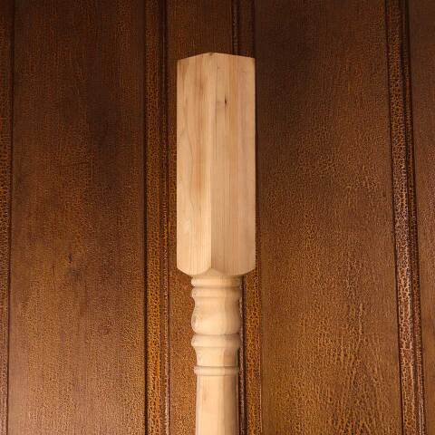 #53140 3x3 Turned Wood Post image 2