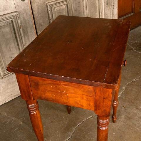 #53182 Antique Wood Side / End Table / Night Stand image 6