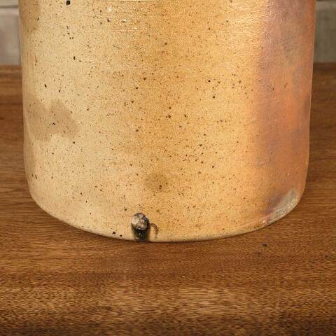 #53207 Antique Salt Glazed Stoneware Storage Crock image 7
