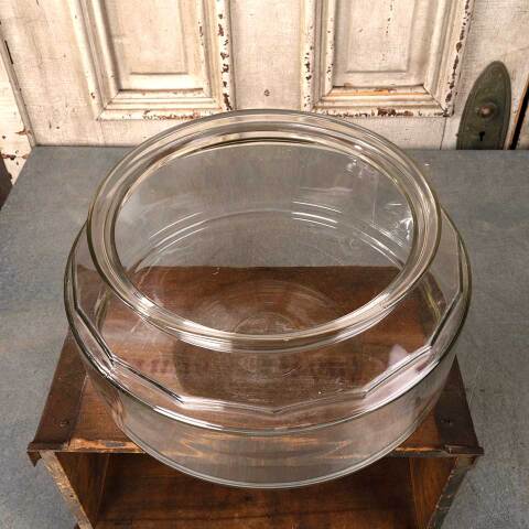 #53217 Vintage Glass Fishbowl Aquarium Terrarium image 5