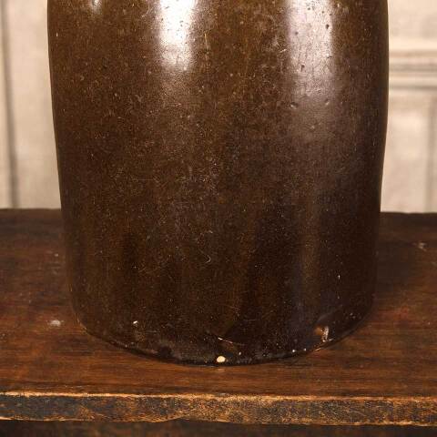 #53220 Antique Stoneware Crock Canning Storage Jar image 6
