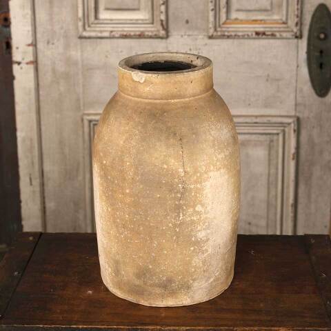 #53221 Antique Stoneware Crock Canning Storage Jar image 3