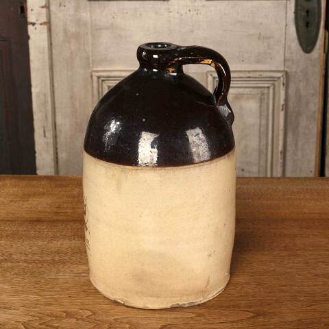 #53224 Antique Zapp's Stoneware Whiskey Jug image 7