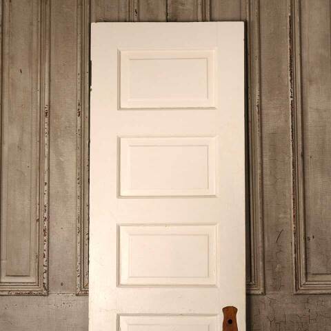 #53237 24x77 Salvaged 5 Panel Interior Wood Door image 5