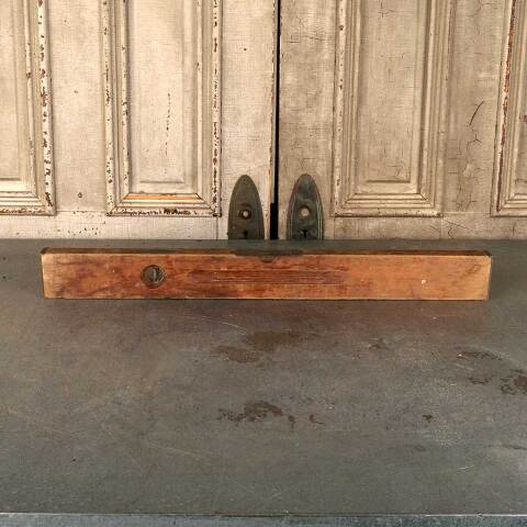 #53358 Antique Wood Carpenter's Level image 6