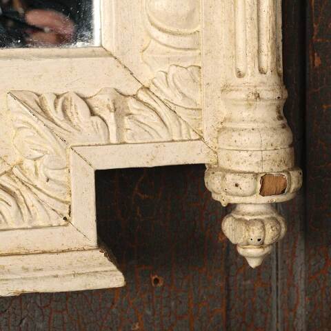 #53366 30x40 Salvaged Ornate Antique Wall Mirror image 7