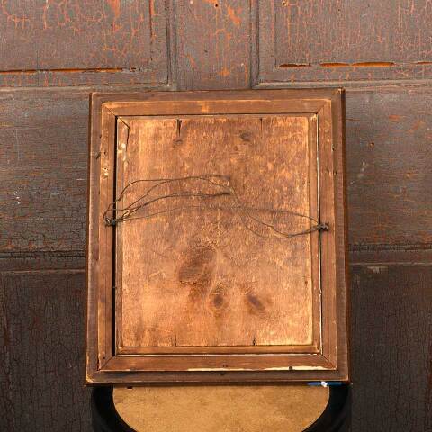 #53391 Antique Shadowbox Framed Male Portrait image 8