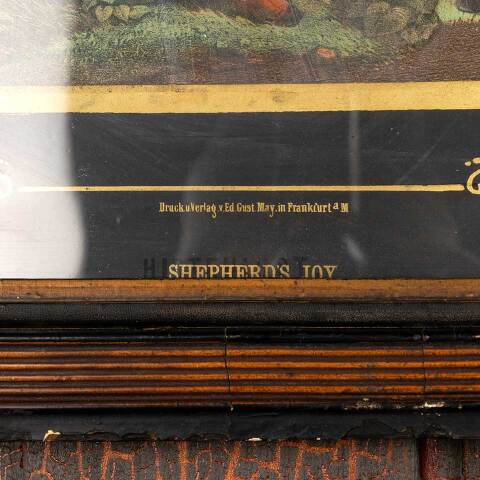 #53398 Antique SHEPHERD'S JOY Framed Print image 5