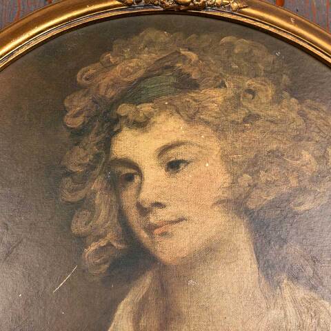 #53401 Antique The Parsons Daughter Framed Print image 2