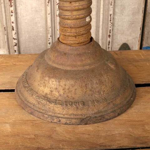 #53426 Antique Cast Iron Home Water Tank Stand image 2