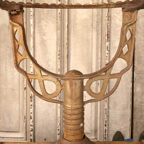 #53426 Antique Cast Iron Home Water Tank Stand image 3