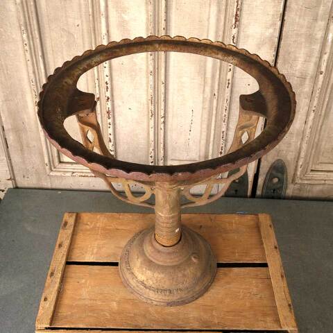 #53426 Antique Cast Iron Home Water Tank Stand image 5