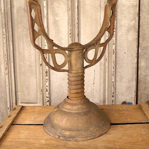 #53426 Antique Cast Iron Home Water Tank Stand image 6