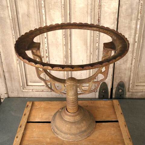 #53426 Antique Cast Iron Home Water Tank Stand image 7