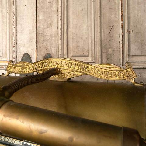 #53429 Antique General Store Counter Scale image 4