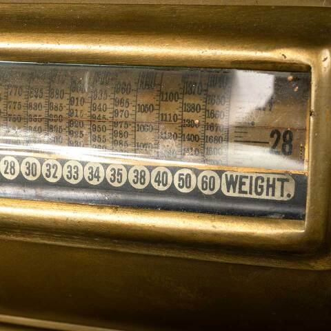 #53429 Antique General Store Counter Scale image 5