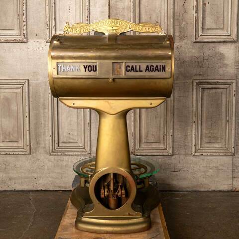 #53429 Antique General Store Counter Scale image 8