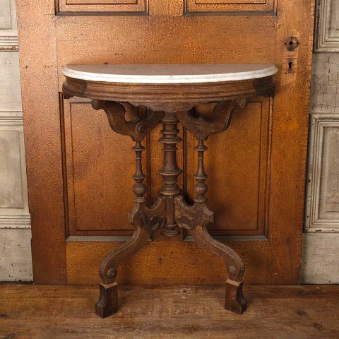 29x33 Repurposed Victorian Parlor Table