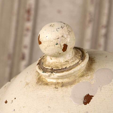 #53458 Antique Turned Wood Stair Newel Post Finial image 3