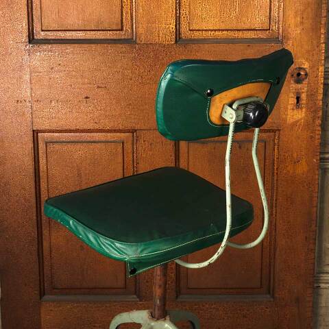 #53535 Vintage Toledo Adjustable Drafting Stool image 6