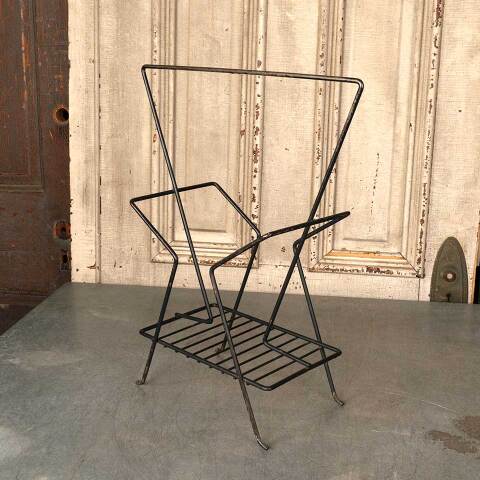 #53545 Mid Century Modern Vintage Magazine Rack image 3