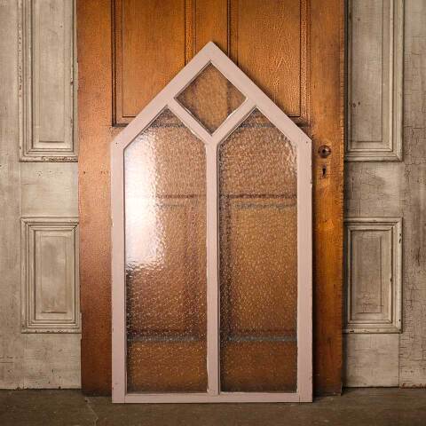 #53556 Antique Window with Florentine Privacy Glass image 5