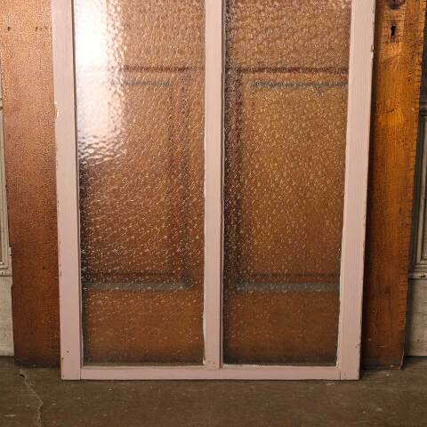 #53556 Antique Window with Florentine Privacy Glass image 7