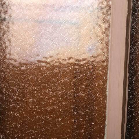 #53556 Antique Window with Florentine Privacy Glass image 8