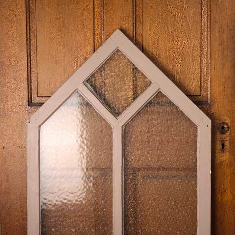 #53557 Antique Window with Florentine Privacy Glass image 6