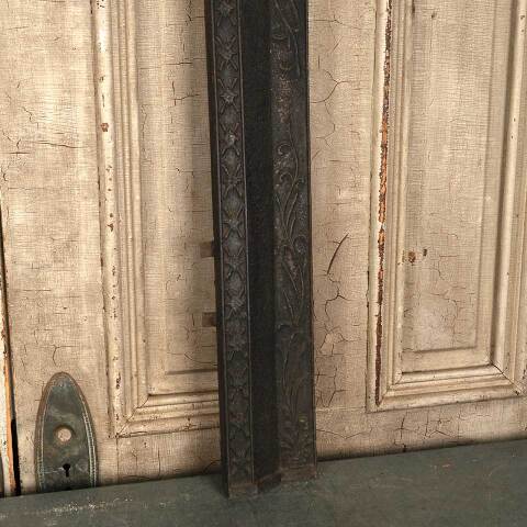 #53561 28x31 Antique Cast Iron Fireplace Surround image 5