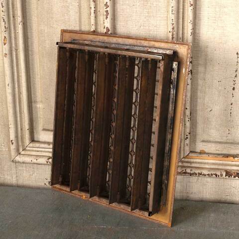 #53565 10x12 Antique Heat Grate Floor Vent Cover image 4