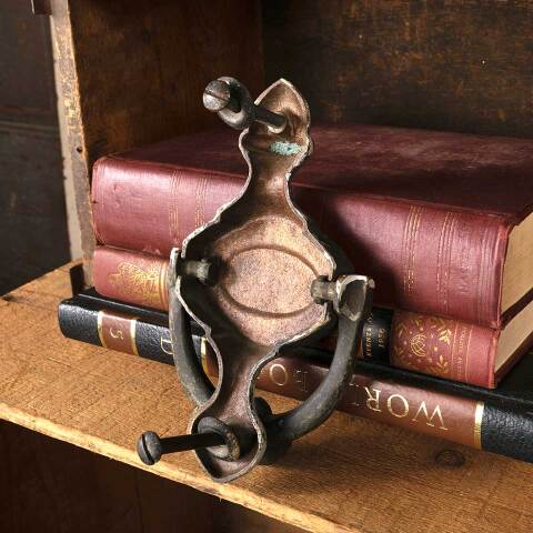 #53572 Antique Brass Door Knocker Door Hardware image 7