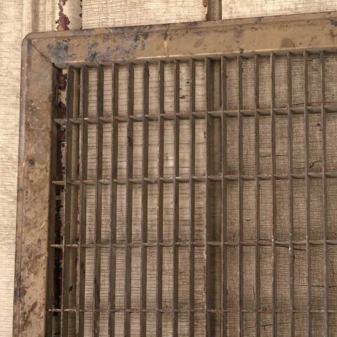 #53578 14x30 Metal Cold Air return Floor Grate Cover image 2