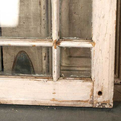 #53582 28x31 Antique Divided 9 Lite Window Sash image 5
